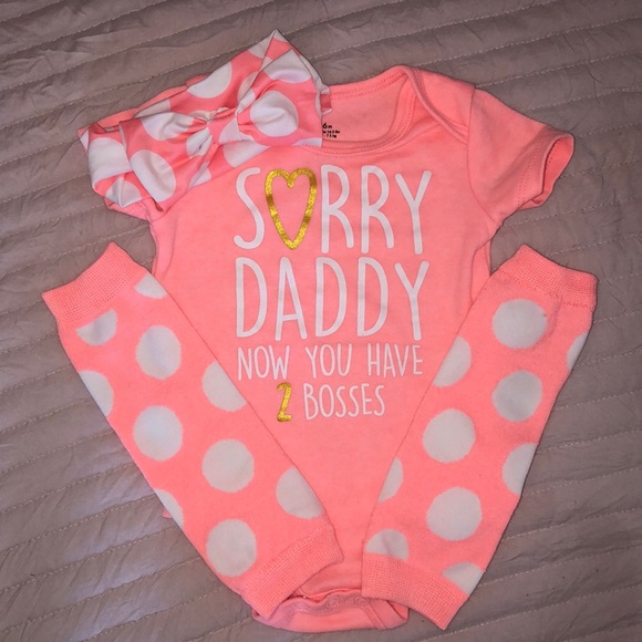 Other - Adorable Onesie, Leg-warmer and matching headband